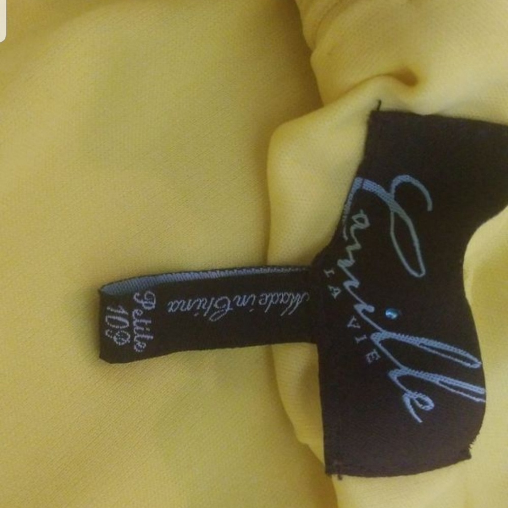 Formal Camille  yellow dress - Picture 4 of 4